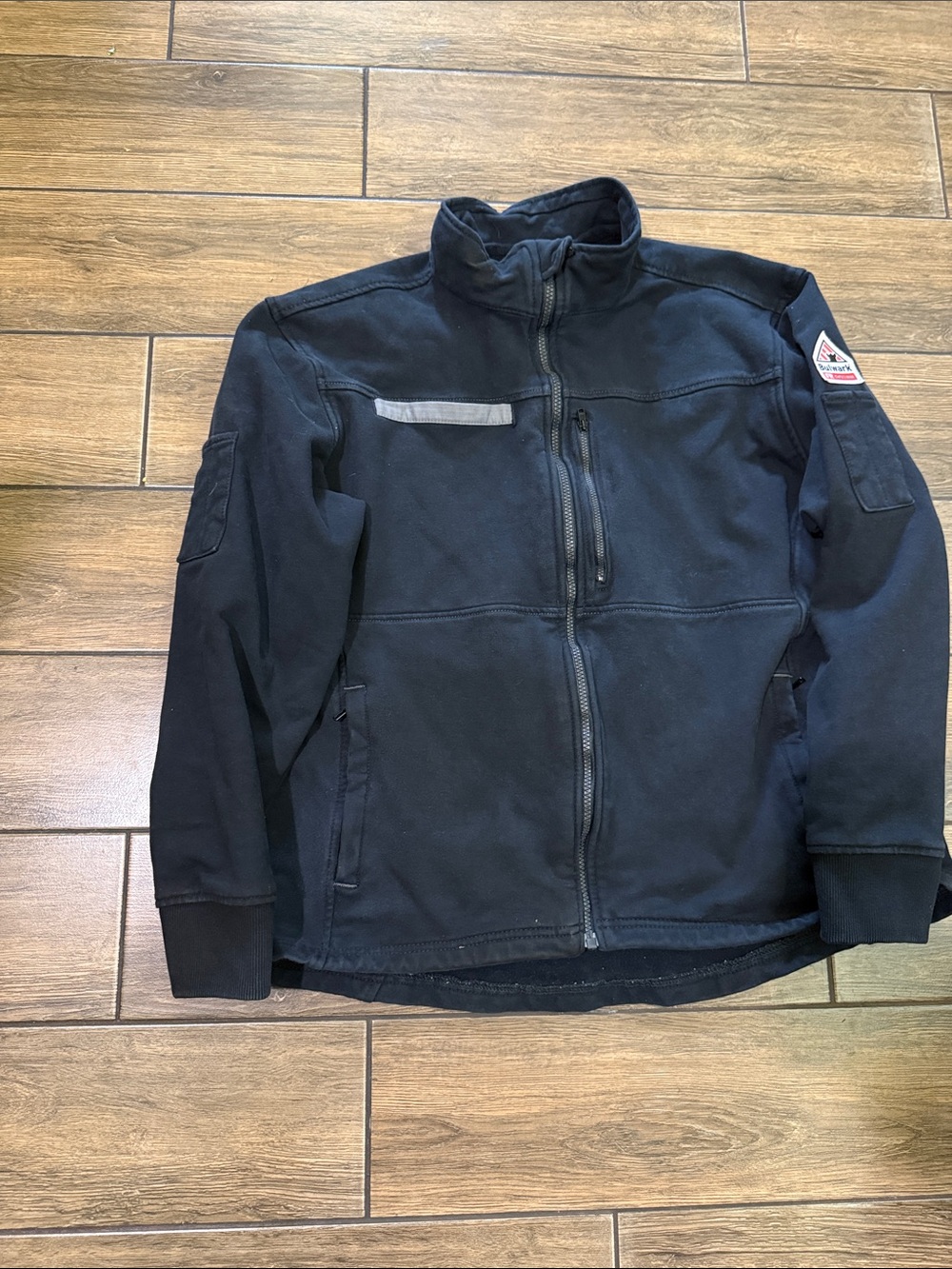 Bulwark FR Lightweight Jacket Navy Men’s XL Flame Resistant CAT2